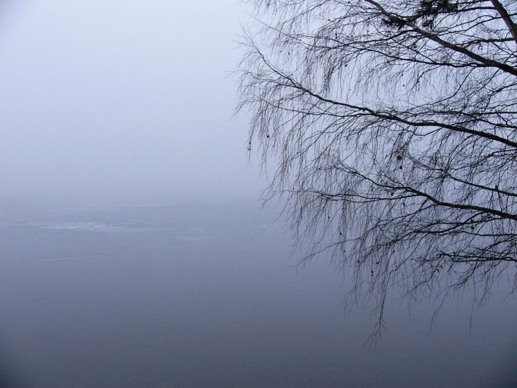 Christian wallpaper Lake fog