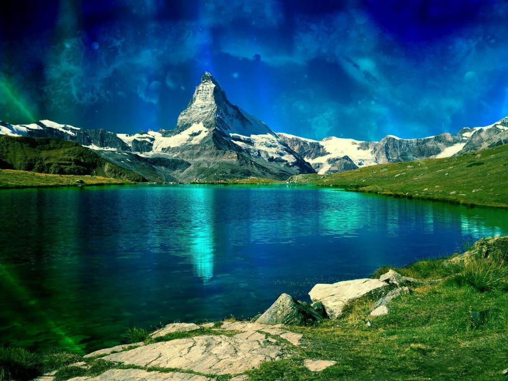 Christian wallpaper Lake of Dreams