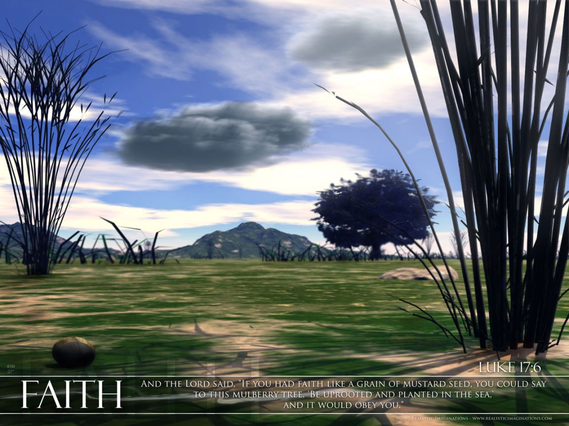 Christian wallpaper Luke 17:6