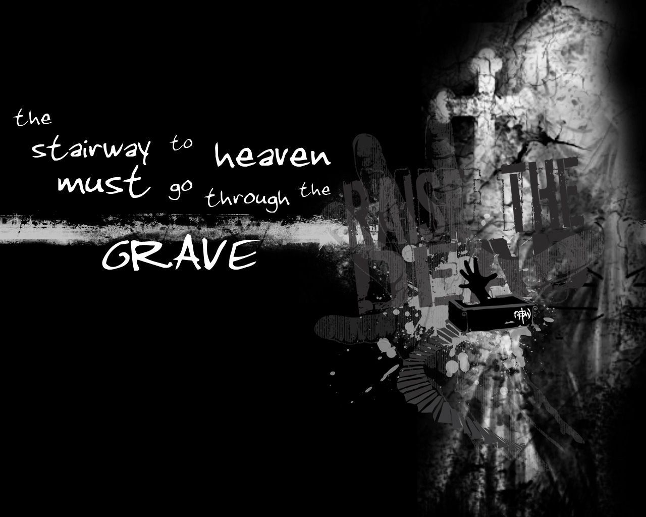 Christian wallpaper Raise the dead
