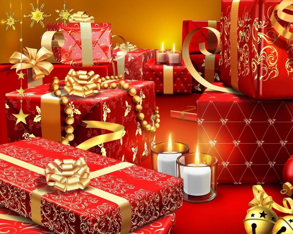 Christian wallpaper Red gift
