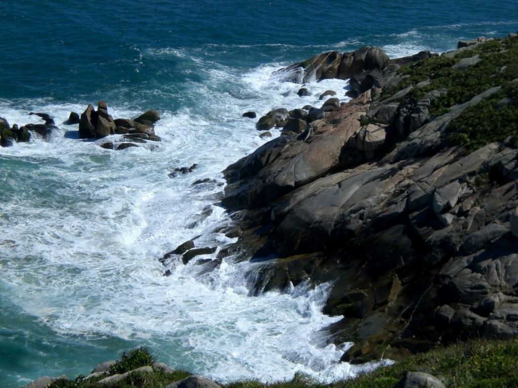 Christian wallpaper Rock sea