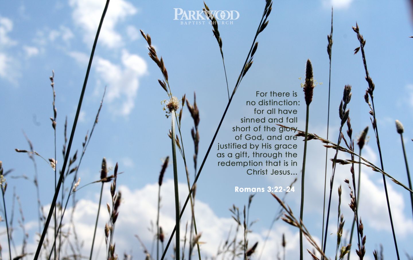 Christian wallpaper Romans 3:22-24