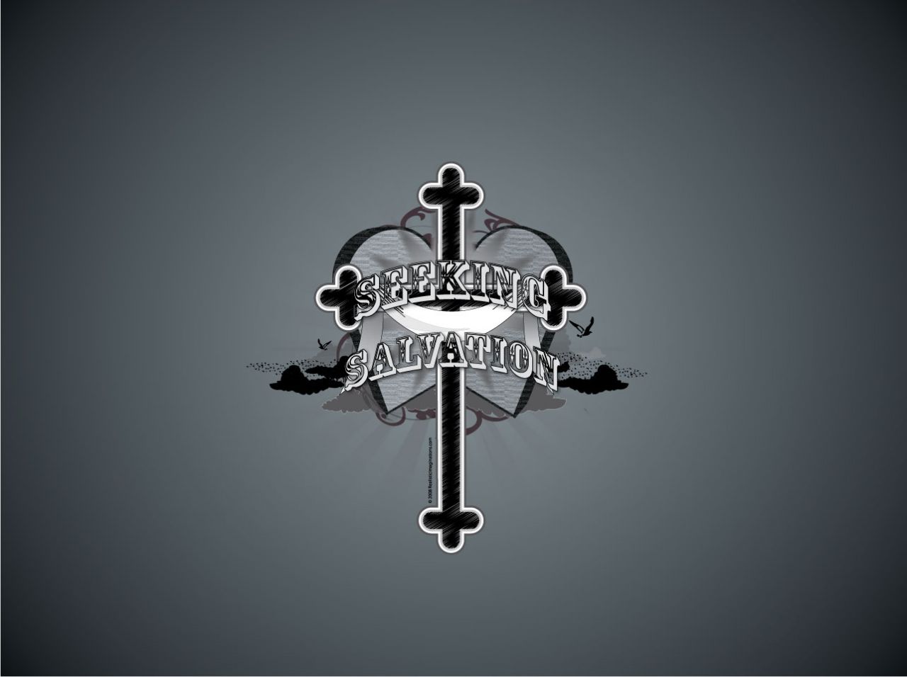 Christian wallpaper Seeking Salvation