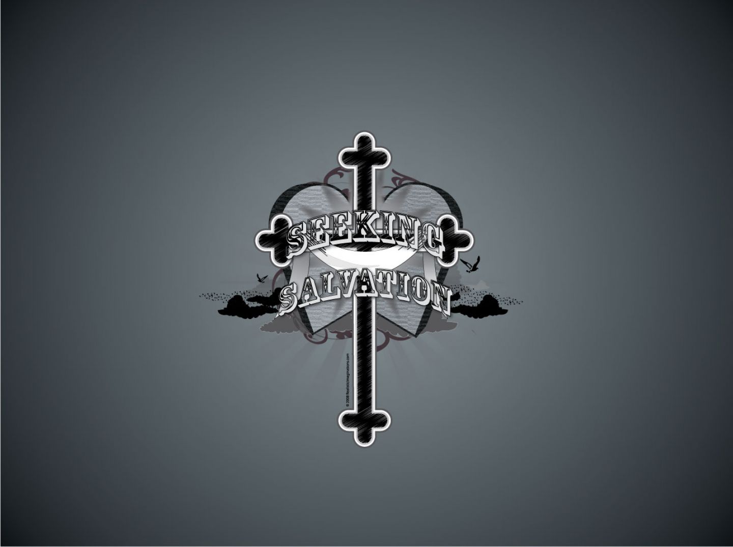 Christian wallpaper Seeking Salvation
