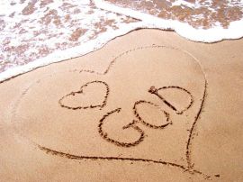 Love God christian wallpaper, christian background
