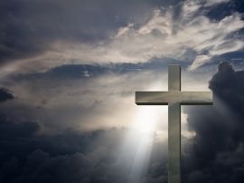 Cross and Sky christian wallpaper, christian background