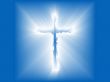 Details for the 'Blue cross' free image, background, wallpaper
