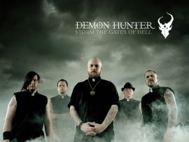 Demon Hunter christian wallpaper, christian background