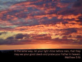 Matthew 5:16 christian wallpaper, christian background