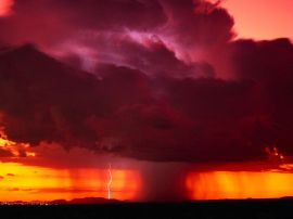 Thunder storm christian wallpaper, christian background