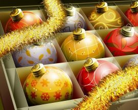 Christmas Ball christian wallpaper, christian background