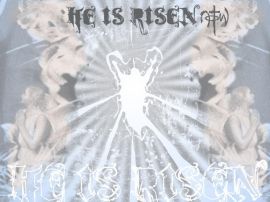 He is Risen II christian wallpaper, christian background