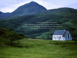 Amos 4:13 christian wallpaper, christian background