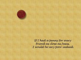 One cent christian wallpaper, christian background