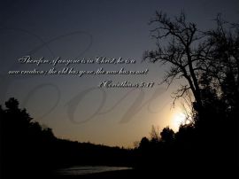 2 Corinthians 5:17 christian wallpaper, christian background