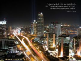 Psalm 147:12,15 christian wallpaper, christian background