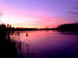 Pink sky christian wallpaper, christian background
