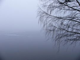 Lake fog christian wallpaper, christian background