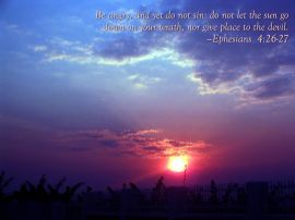 Ephesians 4:26-27 christian wallpaper, christian background