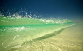 Water wave christian wallpaper, christian background