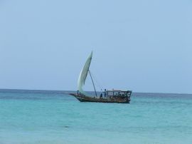Boat at sea christian wallpaper, christian background