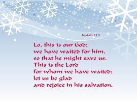 Isaiah 25:9 christian wallpaper, christian background