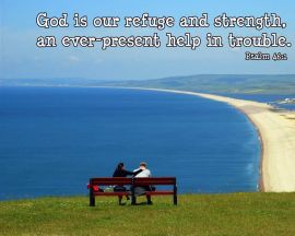 Psalm 46:1 christian wallpaper, christian background