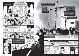 Manga Bible - Matthew 27 christian wallpaper, christian background