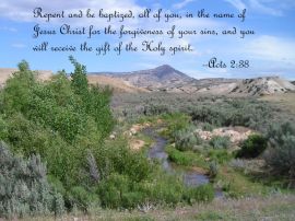 Acts 2:38 christian wallpaper, christian background