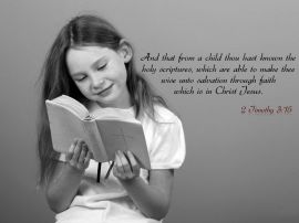 2 Timothy 3:15 christian wallpaper, christian background