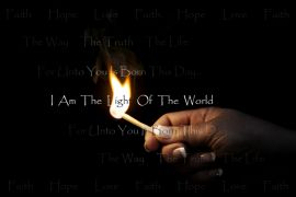 I am the light christian wallpaper, christian background