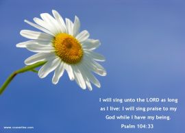 Psalm 104:33 christian wallpaper, christian background