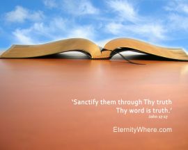 John 17:17 christian wallpaper, christian background