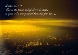Psalm 103:11 christian wallpaper, christian background