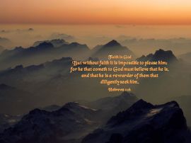 Hebrews 11:6 christian wallpaper, christian background