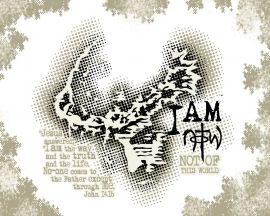 I Am christian wallpaper, christian background