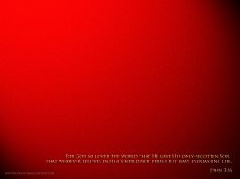 John 3:16 - Red christian wallpaper, christian background
