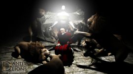Daniel and The Lions christian wallpaper, christian background