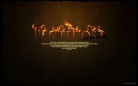 Acts 2.1-4 christian wallpaper, christian background