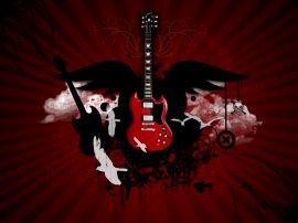 Beautiful Guitar christian wallpaper, christian background