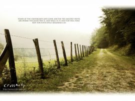 Jeremiah 6:16 christian wallpaper, christian background