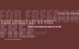 For Freedom christian wallpaper, christian background