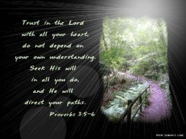 Proverbs 3:5-6 #2 christian wallpaper, christian background