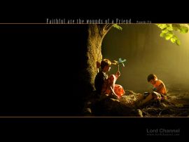 Proverbs 27:6 christian wallpaper, christian background