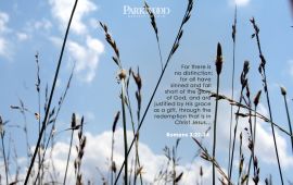 Romans 3:22-24 christian wallpaper, christian background
