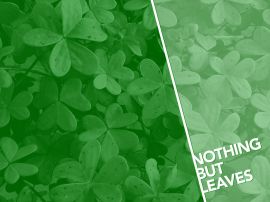 Nothing but Leaves christian wallpaper, christian background