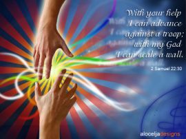 2 Samuel 22:30 christian wallpaper, christian background