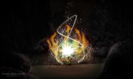 Burning Bush christian wallpaper, christian background