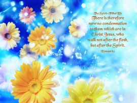 Romans 8:1 christian wallpaper, christian background